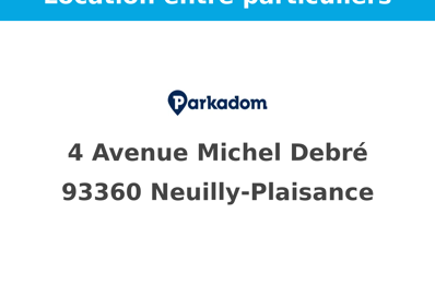 location garage 60 € CC /mois à proximité de Noisy-le-Grand (93160)