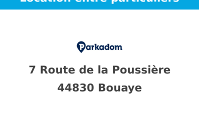 location garage 200 € CC /mois à proximité de Nantes (44100)