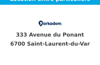 location garage 200 € CC /mois à proximité de Antibes (06600)