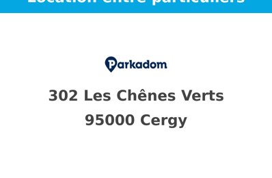 location garage 60 € CC /mois à proximité de Cergy (95000)