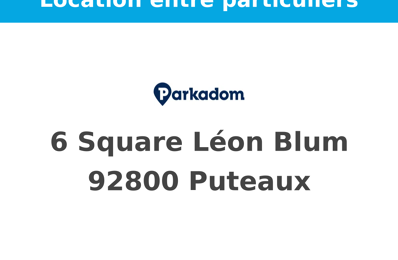 location garage 130 € CC /mois à proximité de Suresnes (92150)