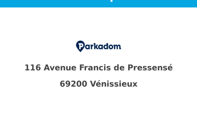 location garage 180 € CC /mois à proximité de Vénissieux (69200)