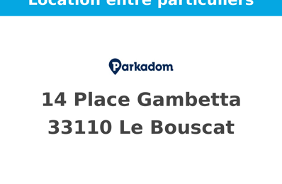 location garage 276 € CC /mois à proximité de Bordeaux (33300)