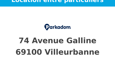 location garage 75 € CC /mois à proximité de Saint-Priest (69800)