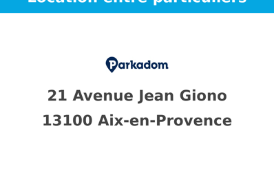 location garage 120 € CC /mois à proximité de Aix-en-Provence (13090)