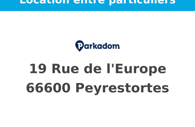 location garage 150 € CC /mois à proximité de Pyrénées-Orientales (66)