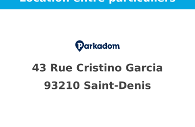 garage  pièces  m2 à louer à Saint-Denis (93210)