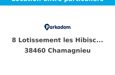 location garage 110 € CC /mois à proximité de Saint-Quentin-Fallavier (38070)