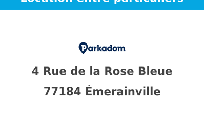 location garage 25 € CC /mois à proximité de Noisy-le-Grand (93160)