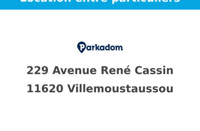 location garage 80 € CC /mois à proximité de Montréal (11290)