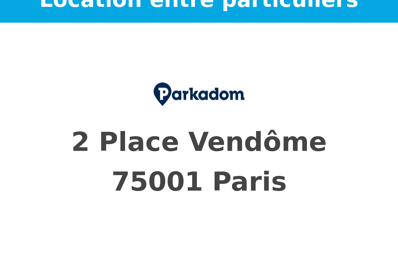 location garage 220 € CC /mois à proximité de Paris 1 (75001)