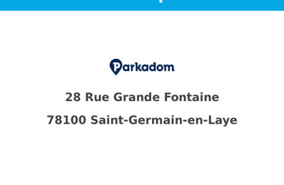 location garage 110 € CC /mois à proximité de Louveciennes (78430)