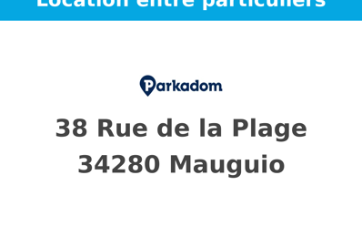 location garage 300 € CC /mois à proximité de Carnon Plage (34280)