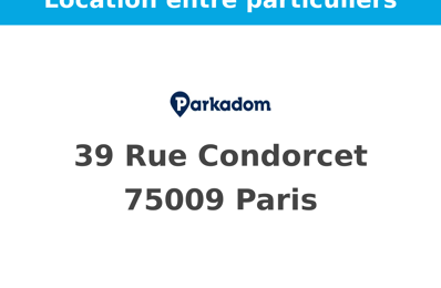 location garage 200 € CC /mois à proximité de Paris 9 (75009)