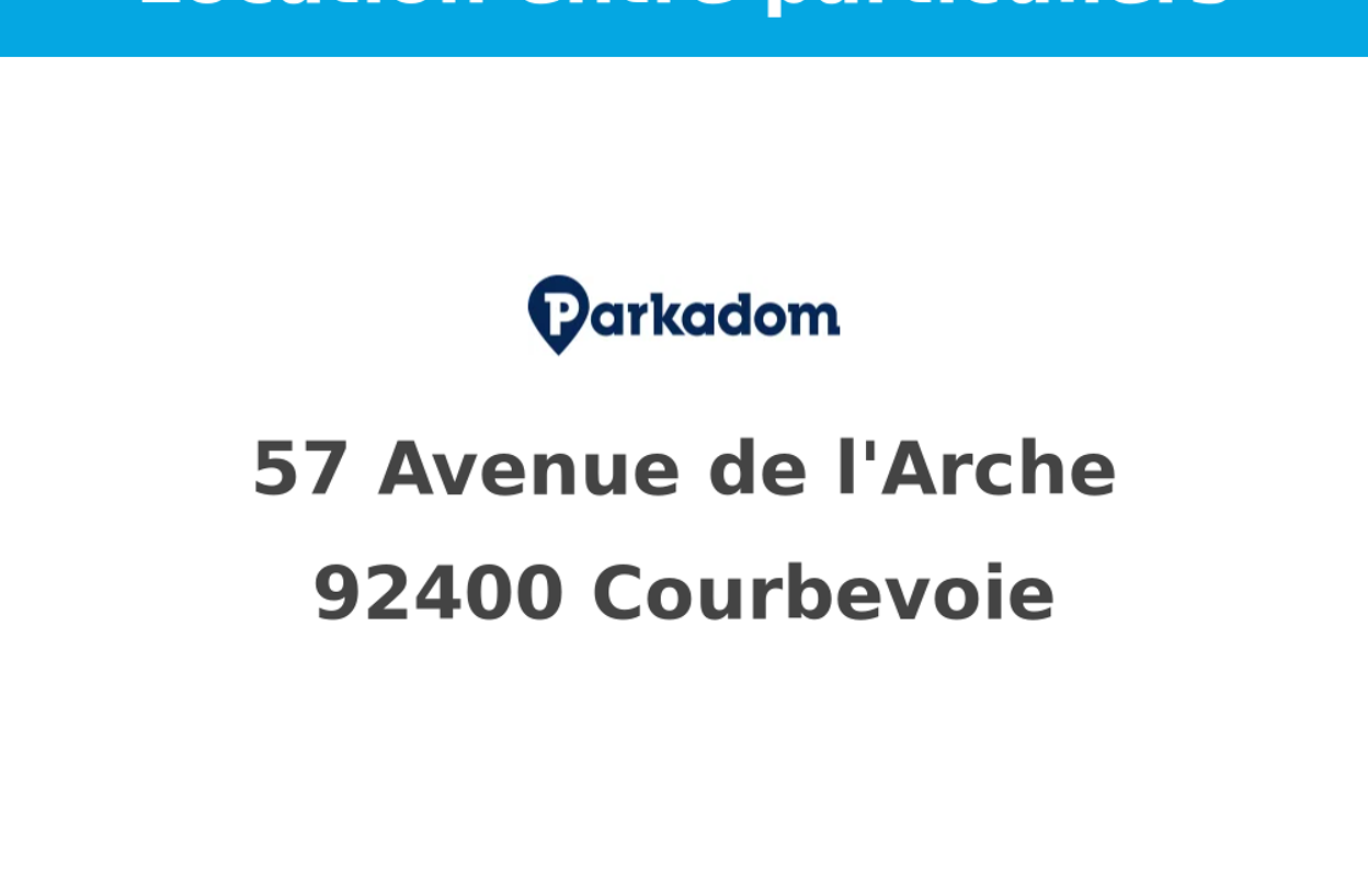 garage  pièces  m2 à louer à Courbevoie (92400)