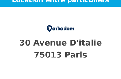 location garage 100 € CC /mois à proximité de Aubervilliers (93300)