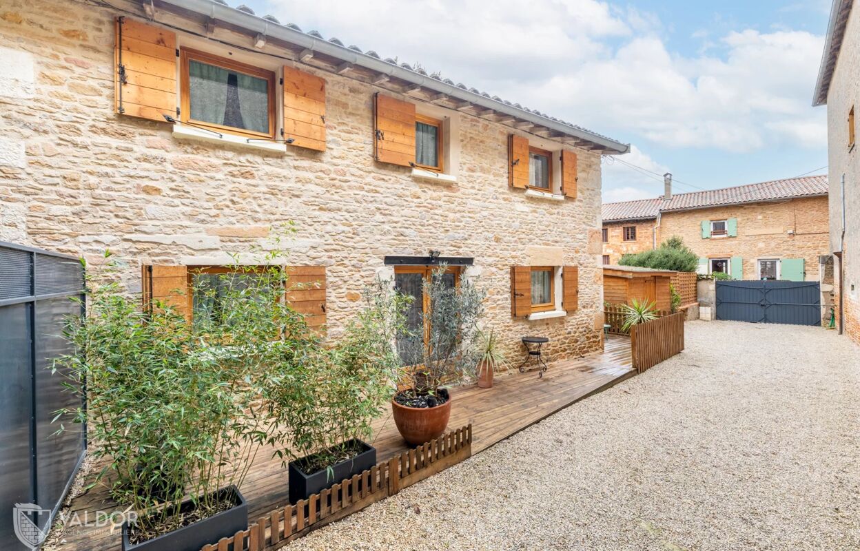 maison 3 pièces 72 m2 à Lachassagne (69480)