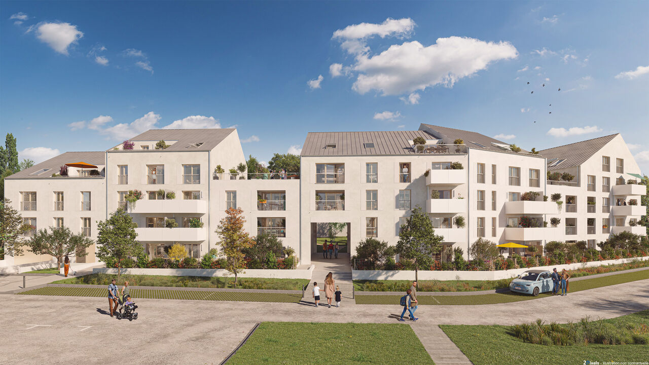 appartement neuf T1, T2, T3, T4 pièces 22 à 124 m2 à vendre à Caen (14000)