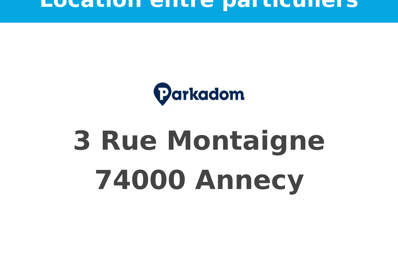 location garage 140 € CC /mois à proximité de Argonay (74370)