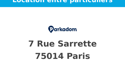 location garage 200 € CC /mois à proximité de Paris 5 (75005)