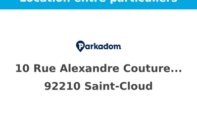 location garage 110 € CC /mois à proximité de Châtillon (92320)