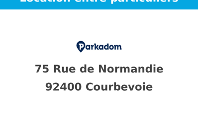 location garage 110 € CC /mois à proximité de Conflans-Sainte-Honorine (78700)