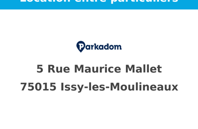 location garage 95 € CC /mois à proximité de Rueil-Malmaison (92500)