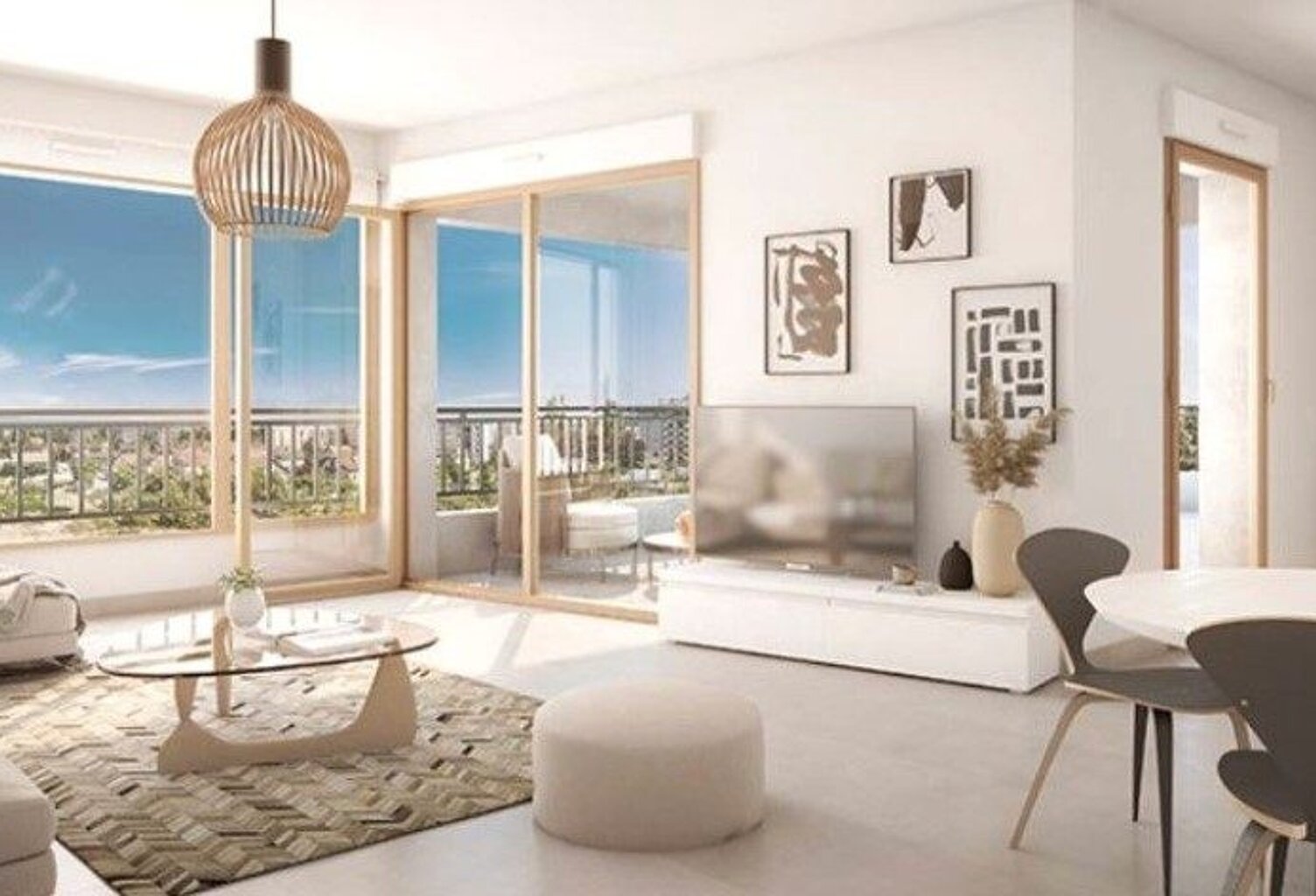 Appartement T4 82m² avec garage — photo 1