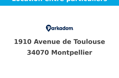 location garage 290 € CC /mois à proximité de Teyran (34820)