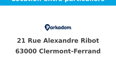 location garage 55 € CC /mois à proximité de Ennezat (63720)