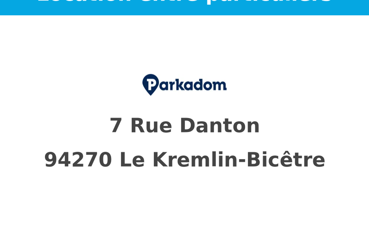 garage  pièces  m2 à louer à Le Kremlin-Bicêtre (94270)