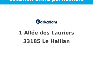 location garage 75 € CC /mois à proximité de Le Haillan (33185)