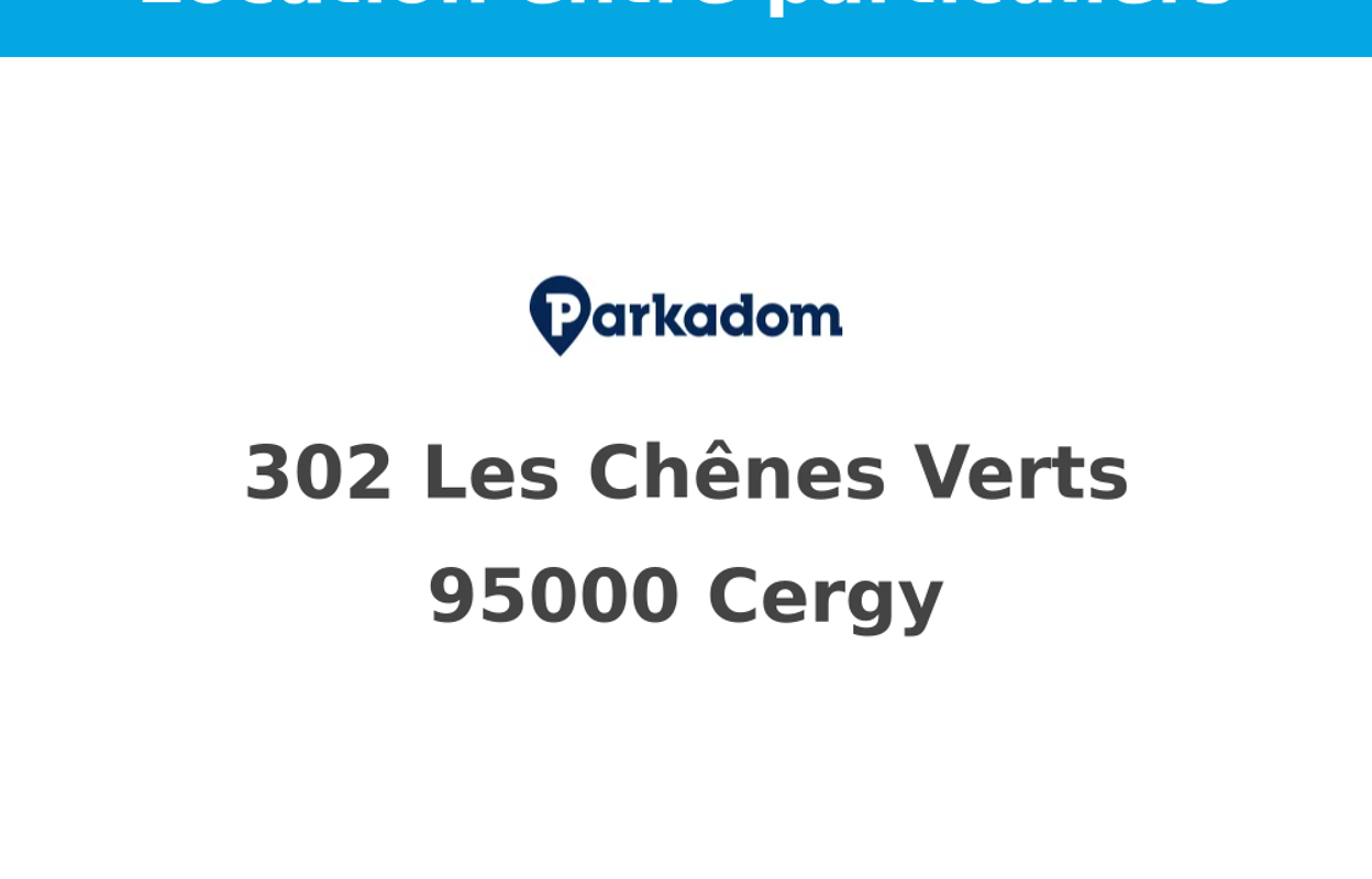 garage  pièces  m2 à louer à Cergy (95000)