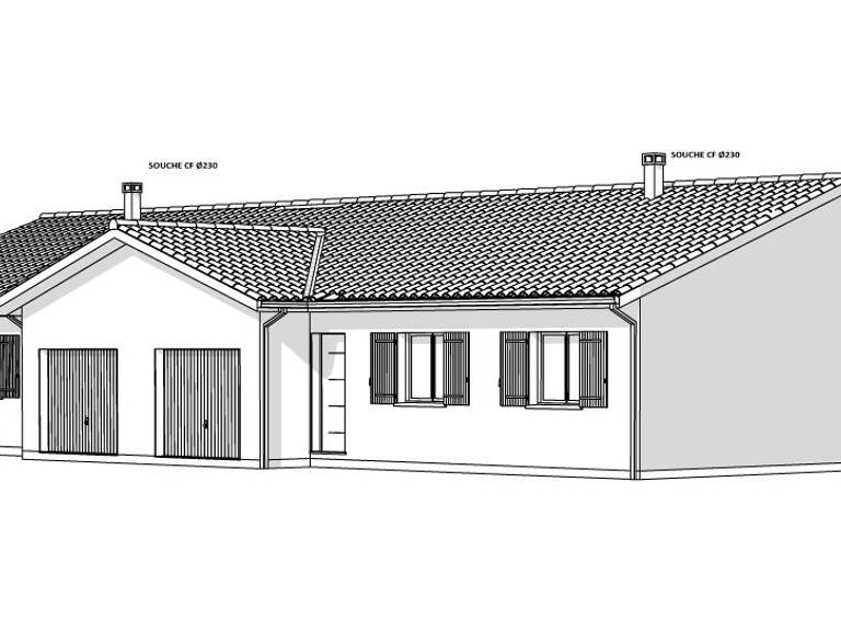 Pontonx 2 Maisons neuves jumelées — photo 1