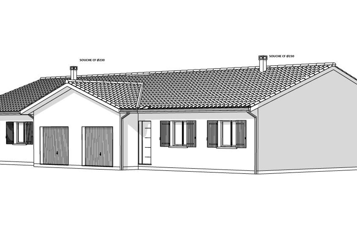 maison 170 m2 à construire à Pontonx-sur-l'Adour (40465)