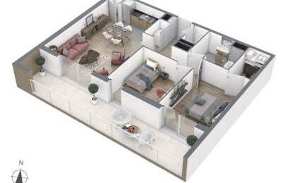 vente appartement 499 000 € à proximité de La Chapelle-des-Fougeretz (35520)