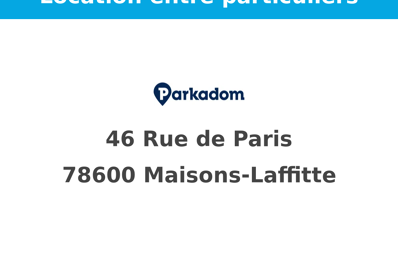 location garage 90 € CC /mois à proximité de Carrières-sur-Seine (78420)