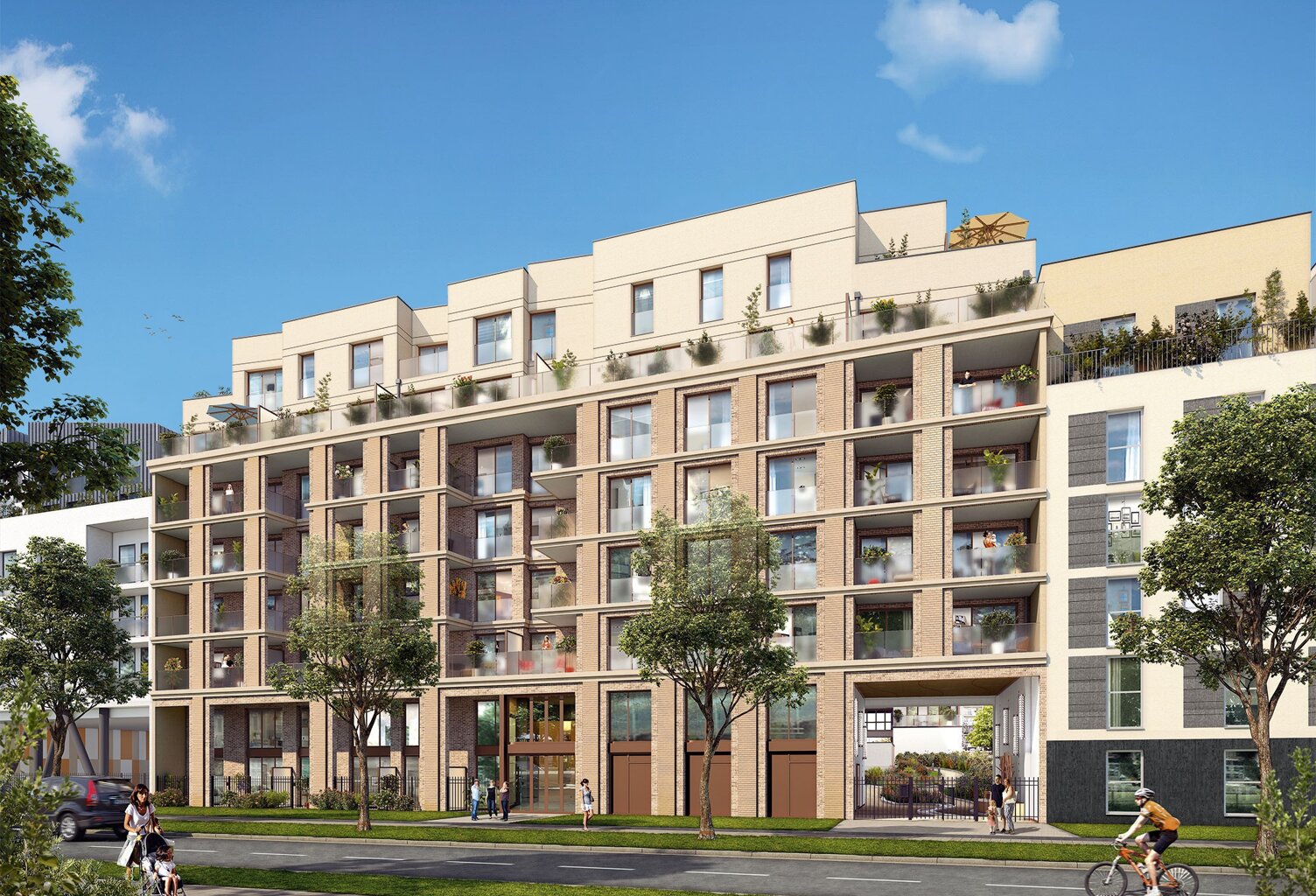 Vente programme neuf T2, T3 0 à 69 m² Bussy-Saint-Georges (77600) — photo 1