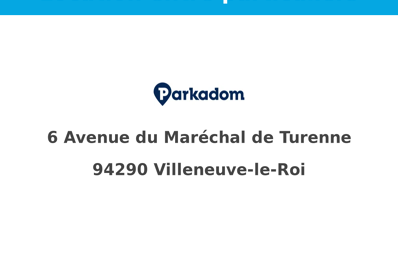 location garage 60 € CC /mois à proximité de Villeneuve-Saint-Georges (94190)