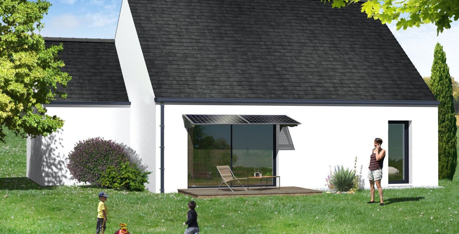 Projet de construction d'une maison 80.07 m² avec terrai... — photo 1