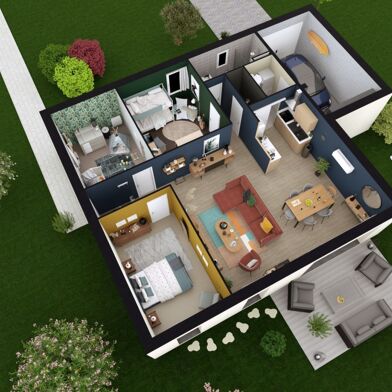 Maison 4 pièces 191337 €