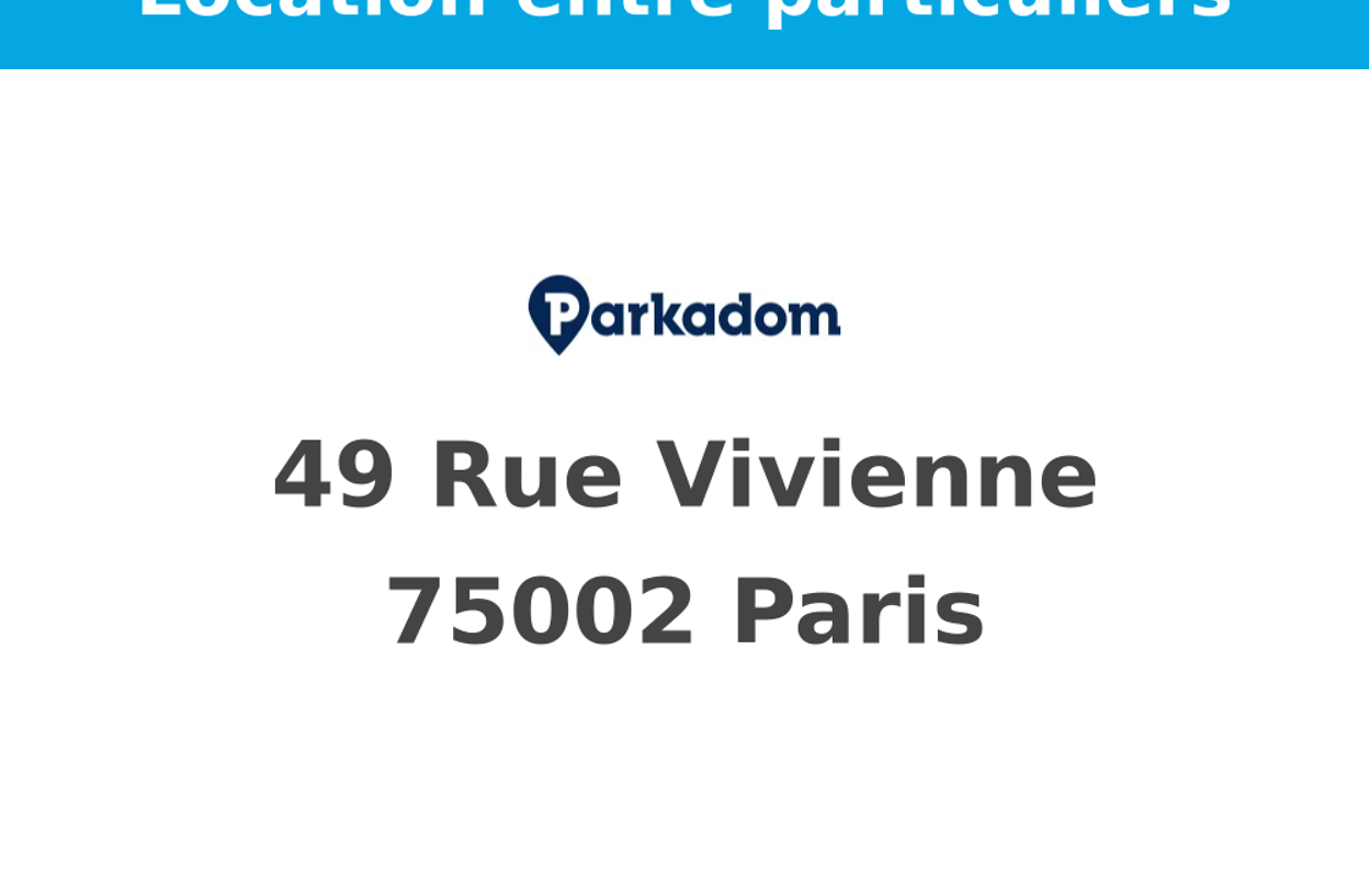 garage  pièces  m2 à louer à Paris 2 (75002)