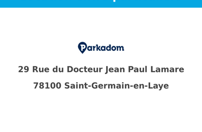 location garage 80 € CC /mois à proximité de Chanteloup-les-Vignes (78570)