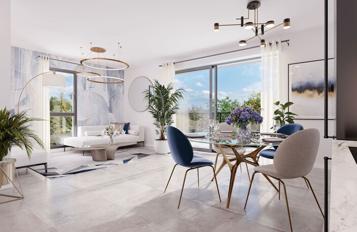 Vente programme neuf T3 61 m² Cannes (06400) — photo 2