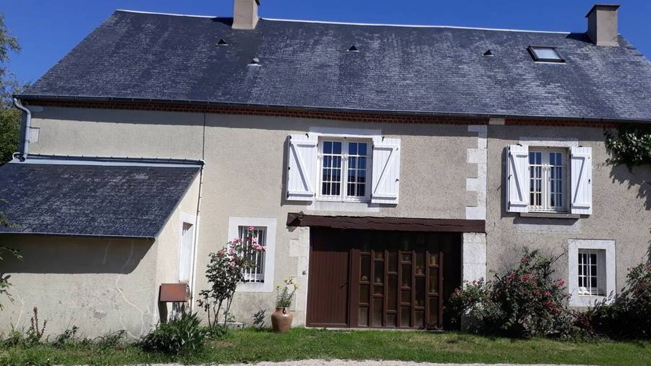 maison 9 pièces 243 m2 à vendre à Saint-Martin-d'Auxigny (18110)
