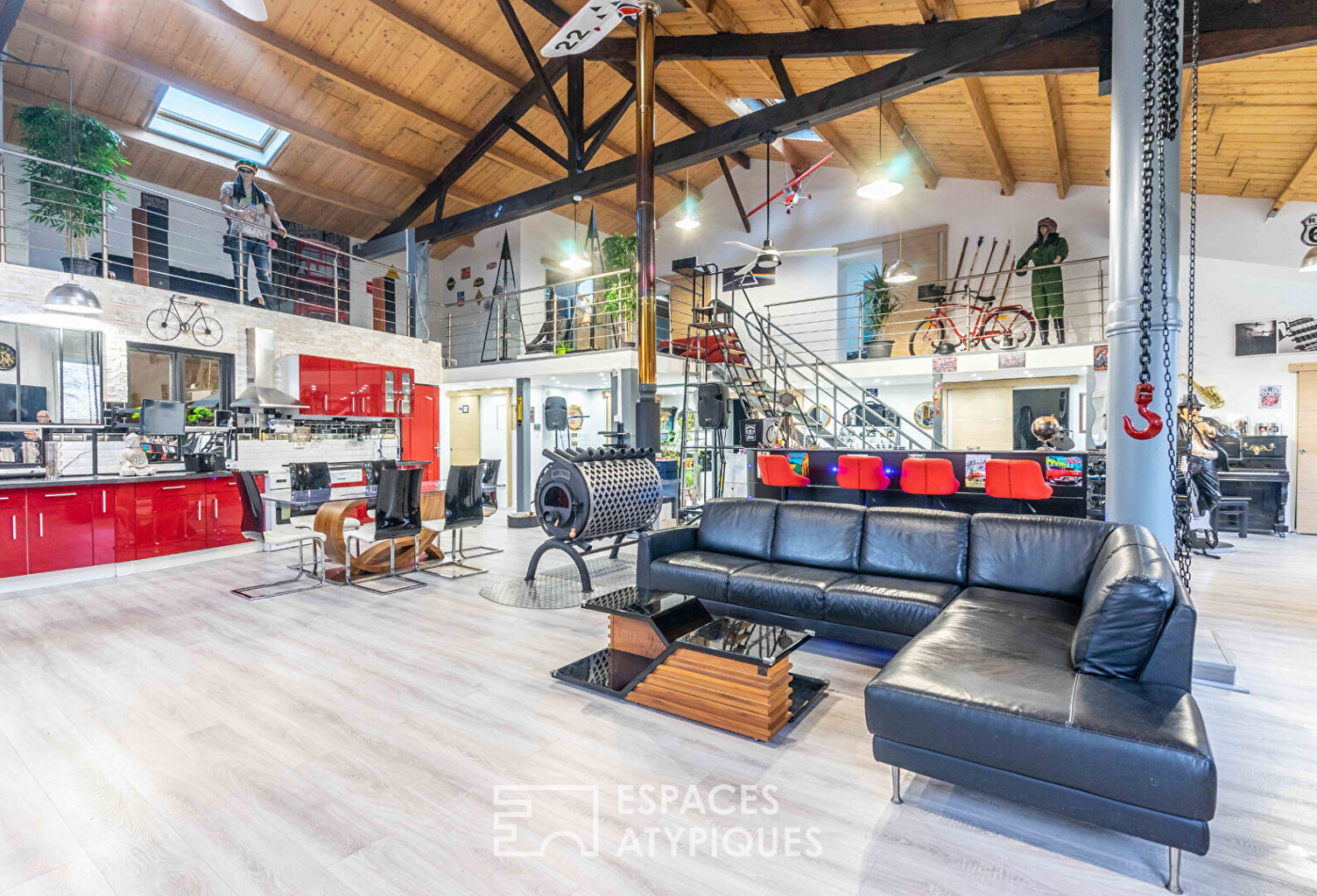 Loft hors norme avec cinéma privé proche des plages — photo 1