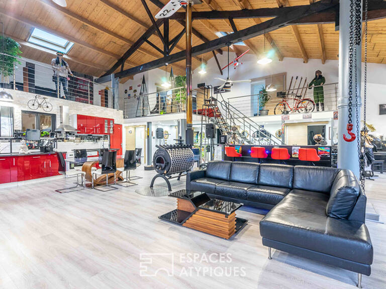 Loft hors norme avec cinéma privé proche des plages — photo 1
