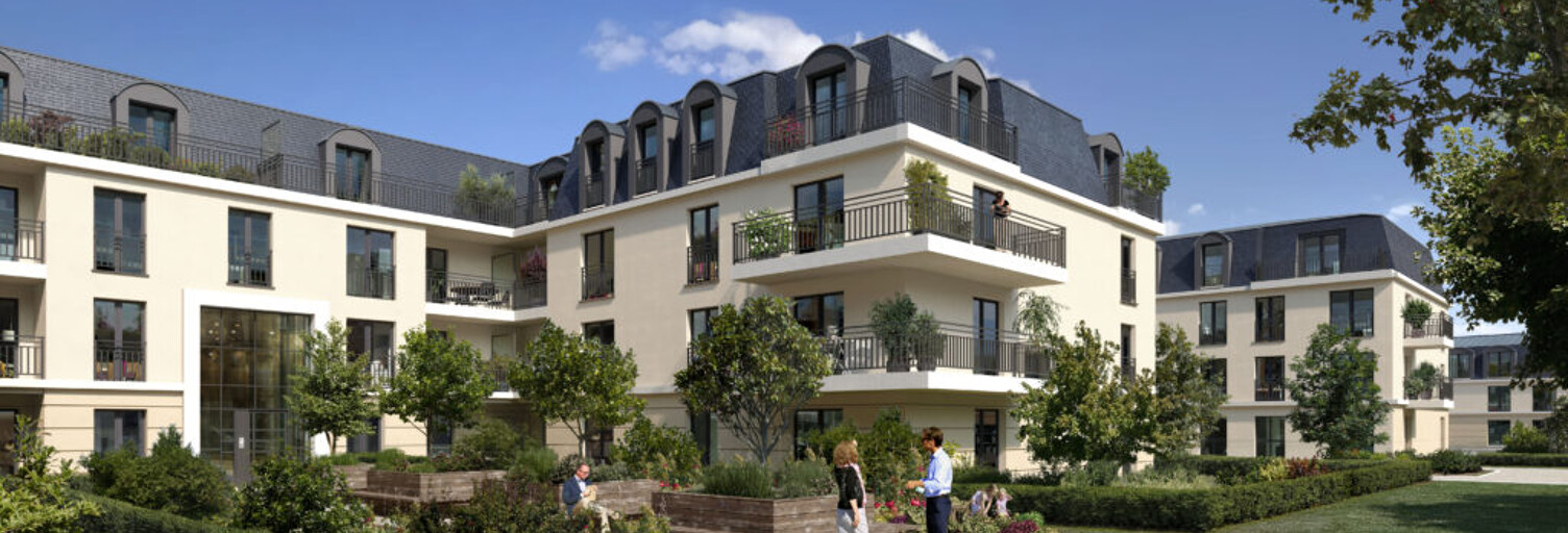 Appartement neuf T1, T2, T3, T4 Pièce 33 à 91 m² à vendre à Dourdan (91410)