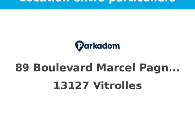 location garage 100 € CC /mois à proximité de Gardanne (13120)