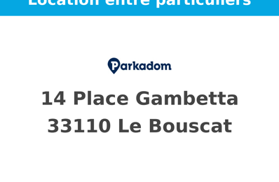 location garage 276 € CC /mois à proximité de Bordeaux (33800)